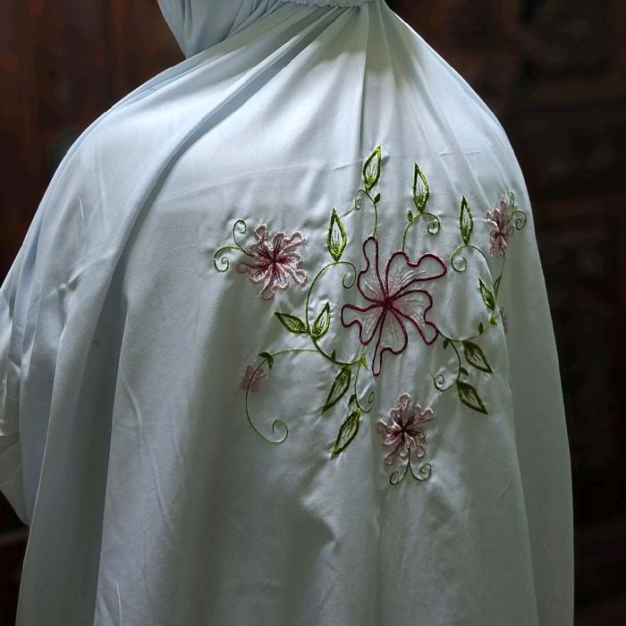 Mukena Mikro Bunga Sepatu Flor