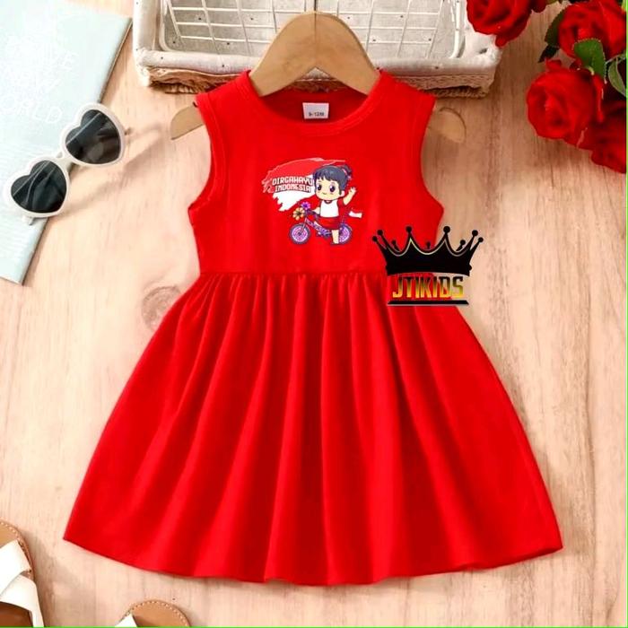 Dress Anak Perempuan 17 Agustus Hasya SNI Fashion