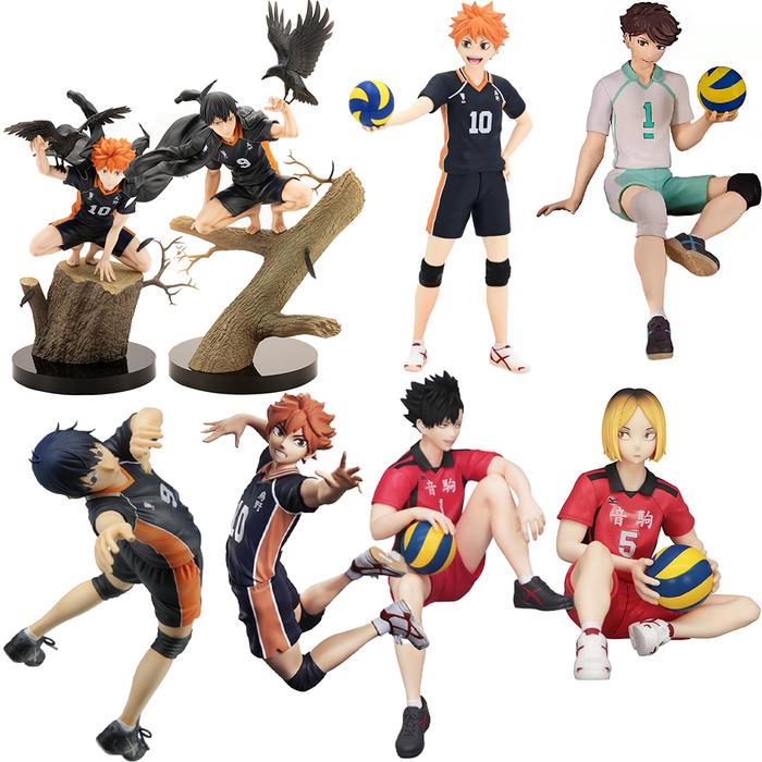 Volleyball Anime Tobio Kageyama Shoyo Hinata Kuroo Tetsurou Kozume Kenma Oikawa Tooru Figure Action 