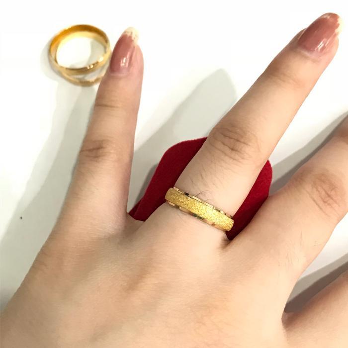 CINCIN POLOS PASIR 3GR (EMAS ASLI KADAR 875)