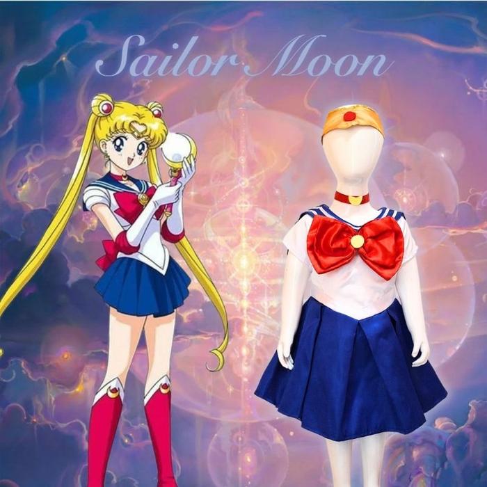 Termurah !! Kostum Sailor Moon Untuk Anak dan Dewasa | Sailor Moon Costume For Kids and Adult | Cost