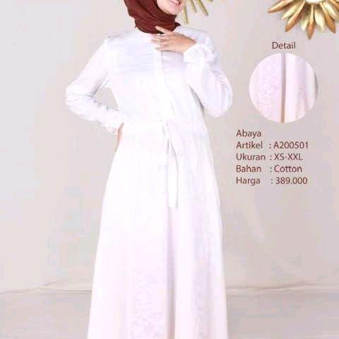 DANNIS GAMIS PUTIH/ABAYA TERBARU/DANNIS SUMENEP