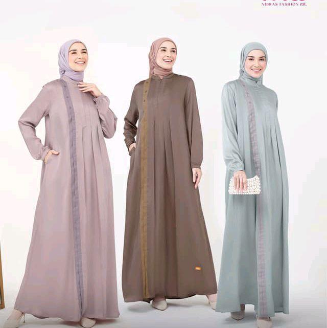 GAMIS NIBRAS RESYA 99//BUSANA MUSLIM NIBRAS