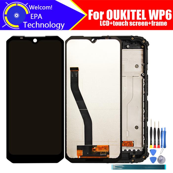 6.3 inch OUKITEL WP6 LCD Display+Touch Screen Digitizer Assembly 100%