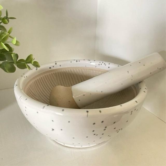 Cobek Tumbuk Estetik Cobek Kekinian Cobek Keramik Cobek Bowl Nordic