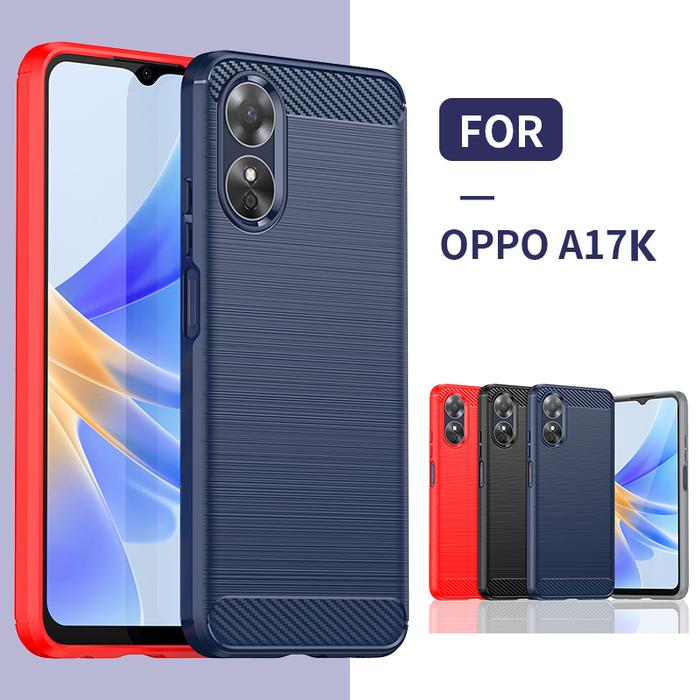 For OPPO A17K Case OPPO A17K Capas Phone Bumper Back Shockproof Soft