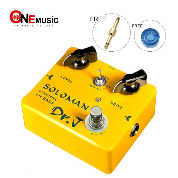 DR.J by JOYO SOLOMAN OVERDRIVE for BASS Pedal D52 Effect Pedal+Free
