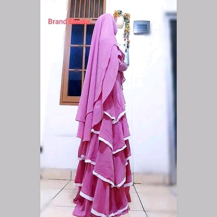 set gamis syar'i Elnaka modern