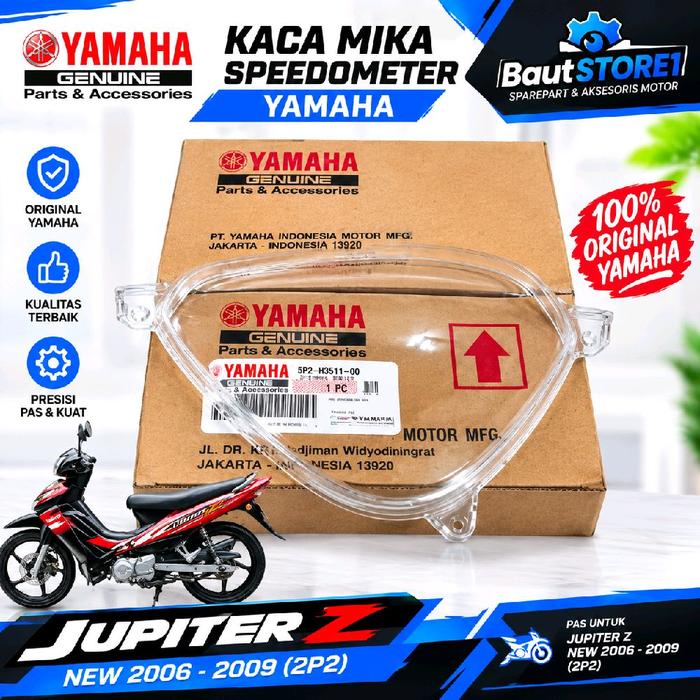 Yamaha Kaca Mika Speedometer Jupiter Z Burhan 2006-2009 2P2 Kualitas Terbaik Original Yamaha Motorcy
