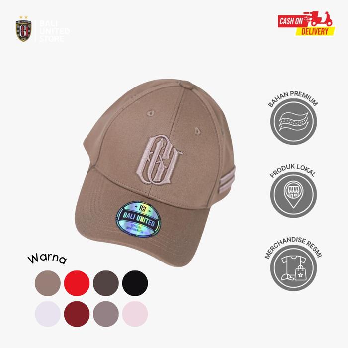 Bali United Topi United Cap Baseball Cap Logo Bali United