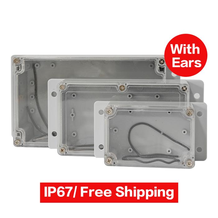 IP67 Plastic Transparent Box Waterproof Enclosure Electronic Project