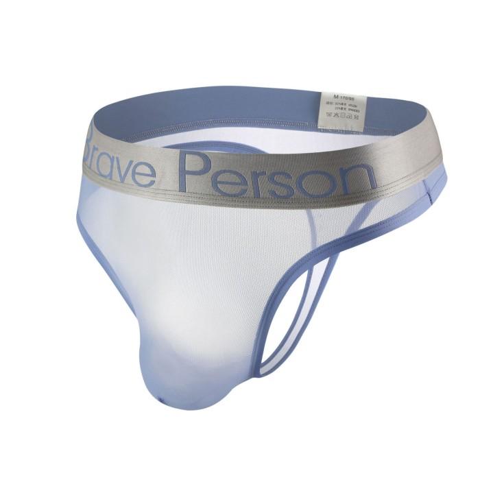Celana Dalam Pria Bikini Thong Transparan 6 warna Brave Person