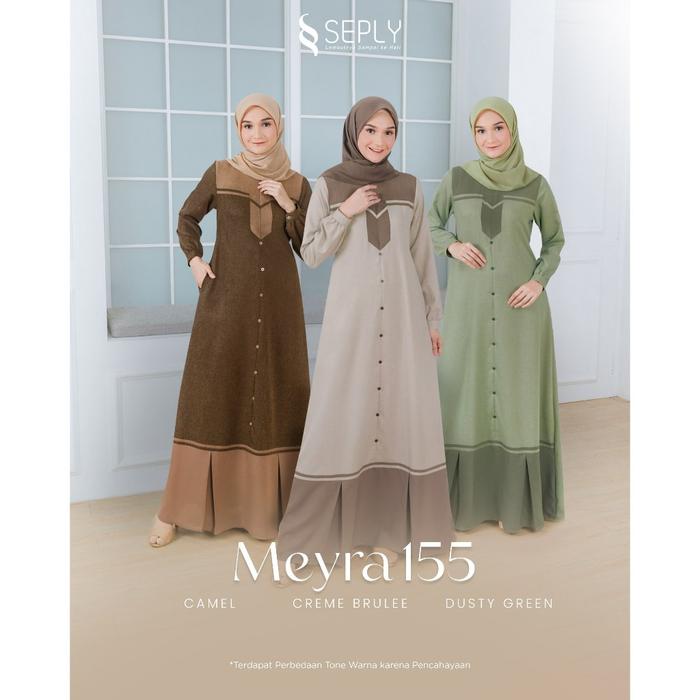 DRESS ONLY SEPLY ORIGINAL MEYRA 155 CAMEL MEYRA 155 CREME BRULEE GAMIS DEWASA GAMIS SEPLY GAMIS FASH