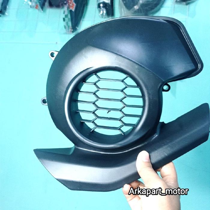 Tutup Kipas Mesin Yamaha Mio M3 Mio S Mio Z X Ride 125 New Mio Soul GT 125 Fino Fi 125 Warna Hitam K