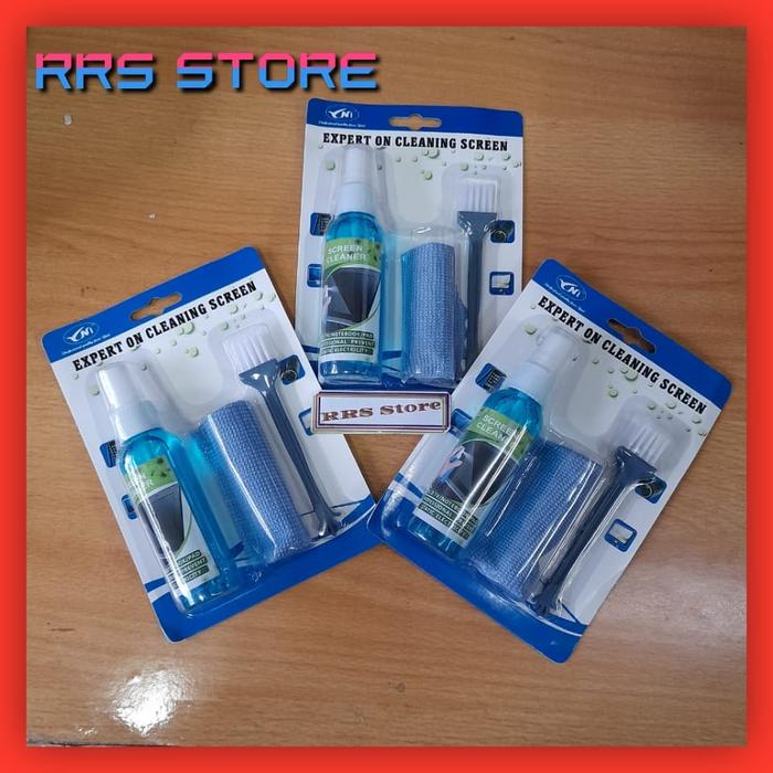 RRS STORE Cairan Spray Pembersih Cleaning Kit Cairan Pembersih Layar Laptop CLEANING KIT PEMBERSIH L