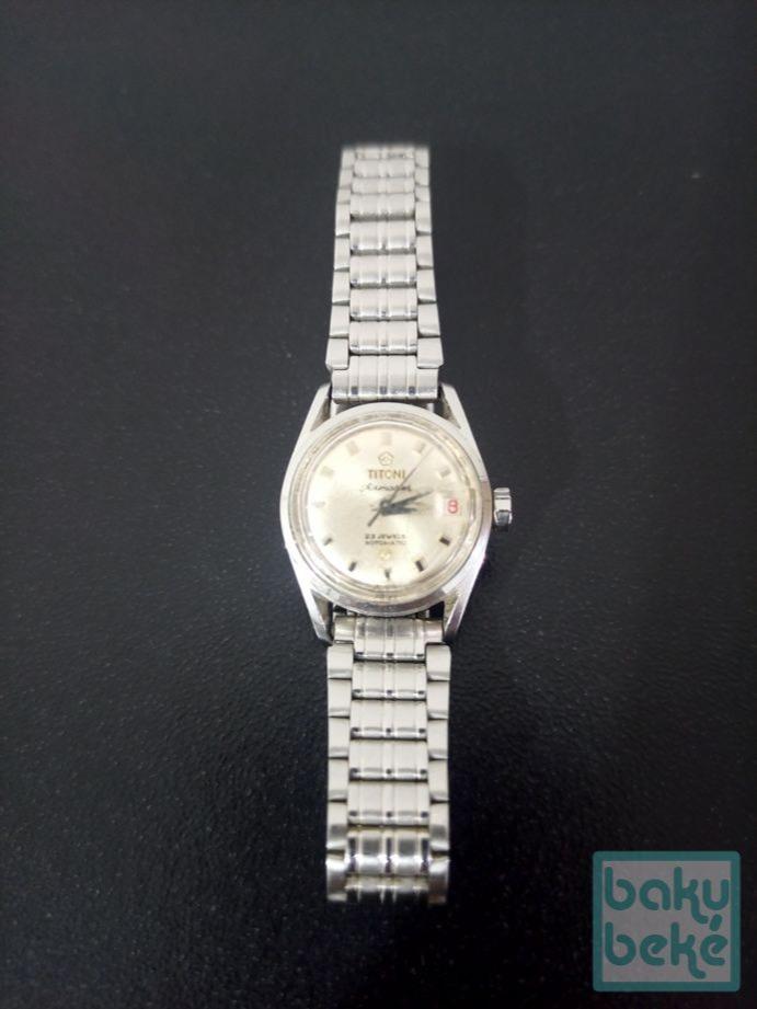 Jam tangan wanita vintage ladies watch Titoni Airmaster 23 Jewels Automatic 216308