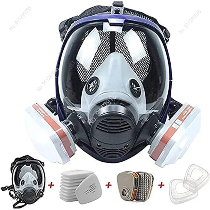 Large View 6800 Full Face Mask Gas Mask Full Face Mask Respirator