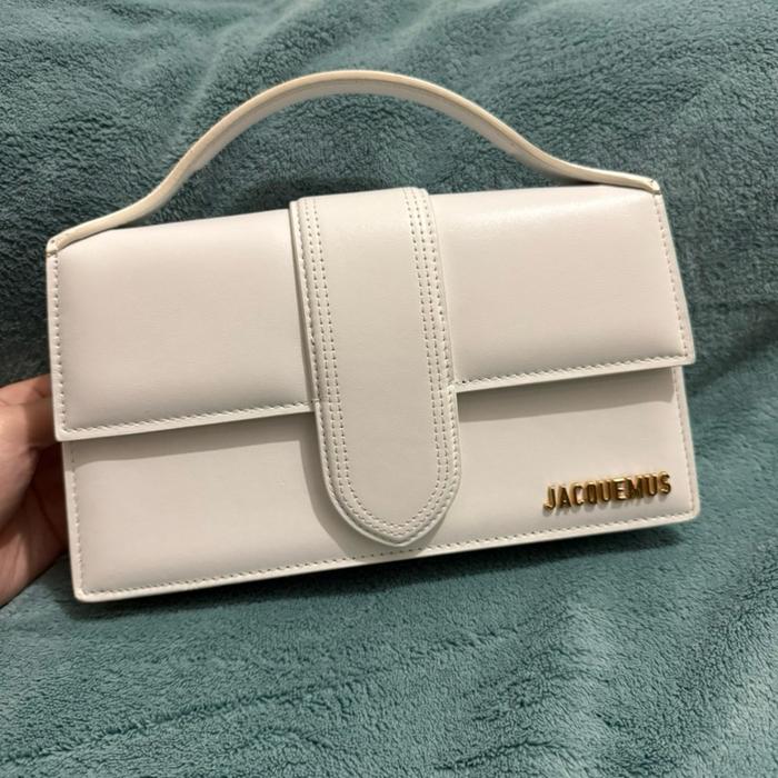 Tas Jacquemus Large Bambino White Original