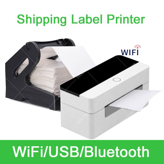 4 Inches Desktop Bluetooth WIFI Thermal Printer Label Maker Sticker