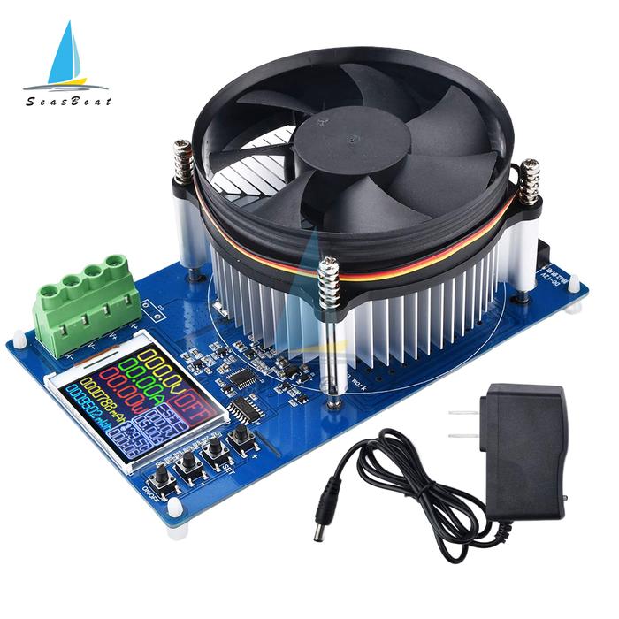 DC 150V 10A 150W DC Electronic Load Tester Adjustable USB Testing