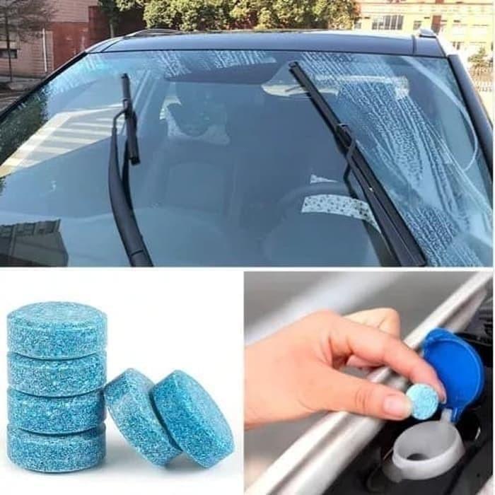 KAPSUL/TABLET BLUESWEEP PEMBERSIH WIPER KACA MOBIL ISI 25 DP