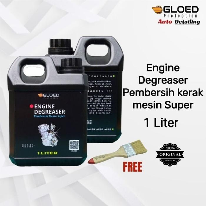 Gloed Engine Degreaser/ Pembersih mesin / Pembersih kerak mesin motor dan mobil 1 Liter Gloed Engine
