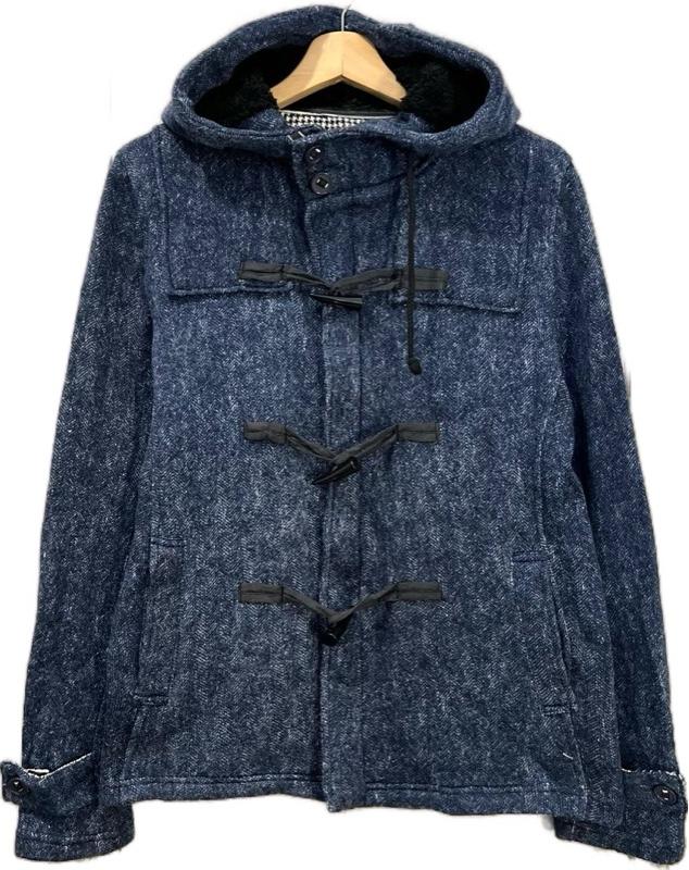 [USED] Jacket Knit ber Hoodie, Kancing Kimtan dengan Zipper, ada Belt Tangan, Single Layer, warna Mo