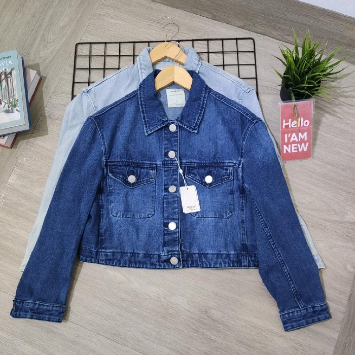 jaket jeans greenlight cewek Outer Wanita