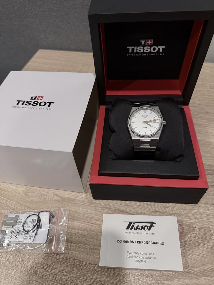 Tissot PRX 40mm T-Classic T137.410.11.031.00 Silver Dial Stainless Steel Strap (Second/Preloved)