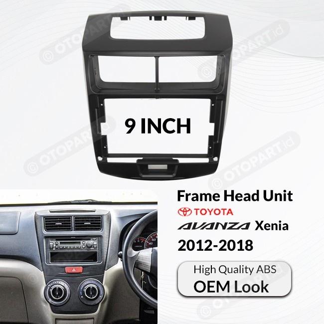 Frame Head Unit 9" Inch Mobil All New Avanza 2012-2018