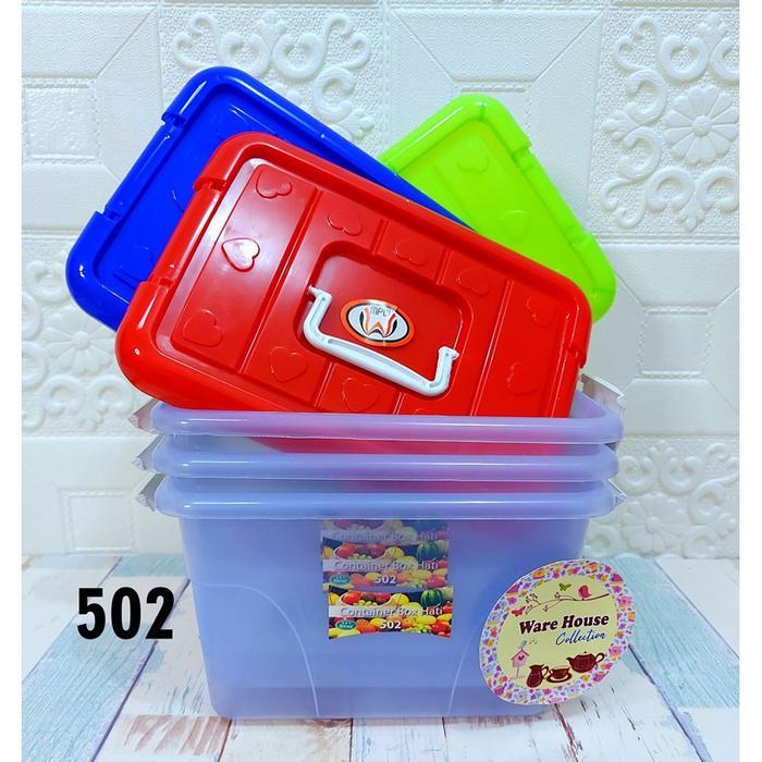 CONTAINER BOX HATI 502 MPW (KECIL) kontener box  jualan