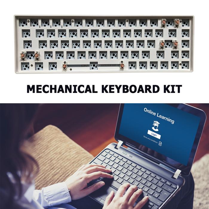 TESTER68 Customized Mechanical Keyboard Kit Hot Swap Kit Dual Mode