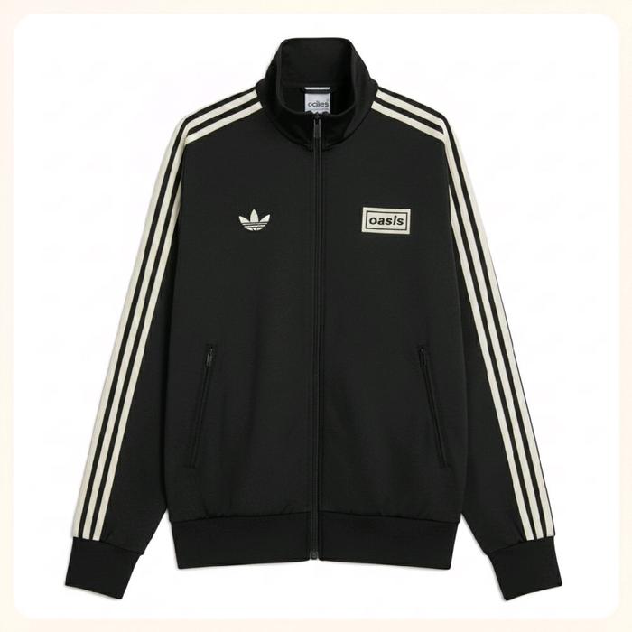 Adidas X Oasis Jaket Tracktop Full Tag Label
