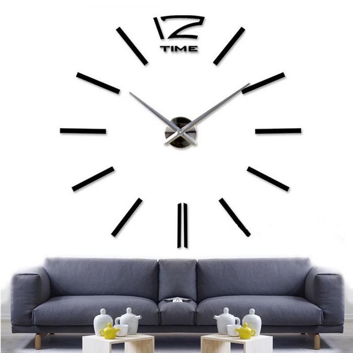 3D Giant Wall Clock Jam Tempel Dinding Tempel Ukuran Besar Dekorasi Jam Dinding Besar Diameter 103