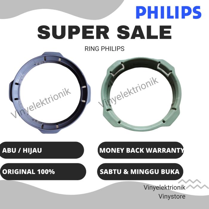 Philips Ring Pisau Blender Philips HR2222 HR-2222 Original Ungu dan Hijau Ori