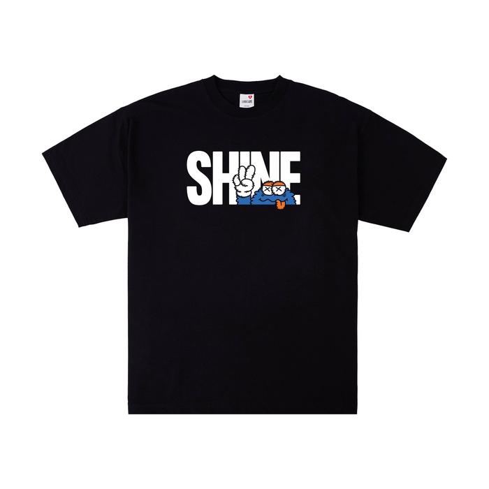 Shining Bright Kaos Monsta - Hitam