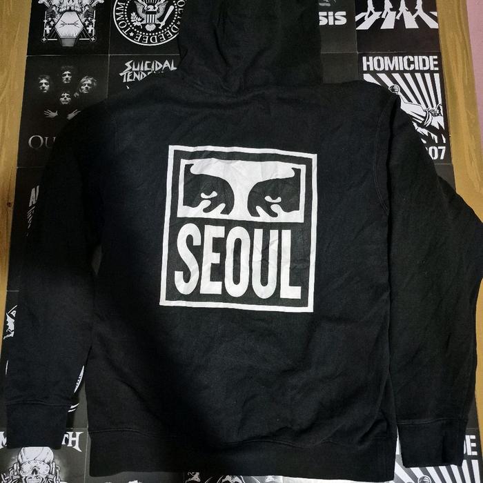 Hoodie Obey Seoul Second Original(M)