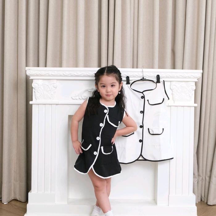Vanilla Pocket Dress || Saent Kids
