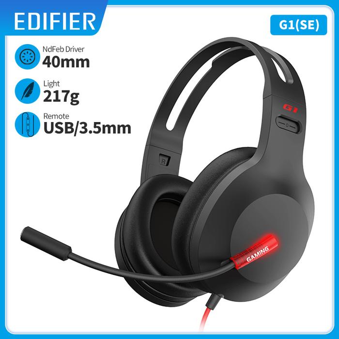 EDIFIER HECATE G1 Headphone Gaming Headset Berkabel dengan Mikrofon