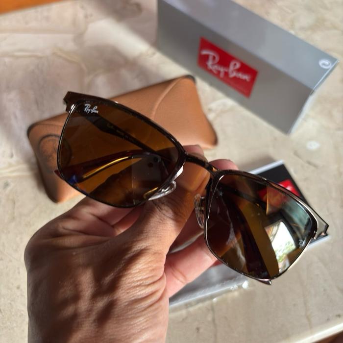 Kacamata klasik rayban Rb 3508 sz 56 full brown