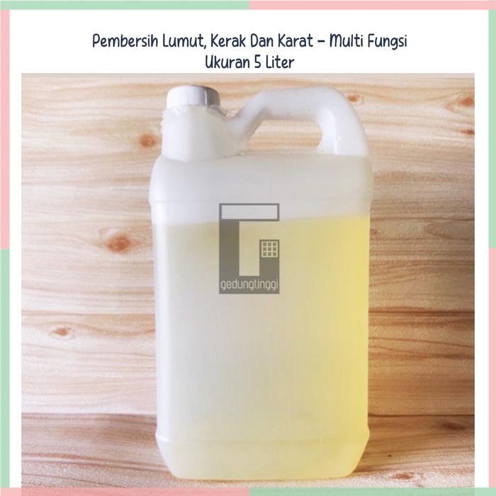 Cairan Pembersih Kerak, Karat, Lumut untuk Kamar Mandi, Kolam Renang & Besi Jerigen 5 Liter