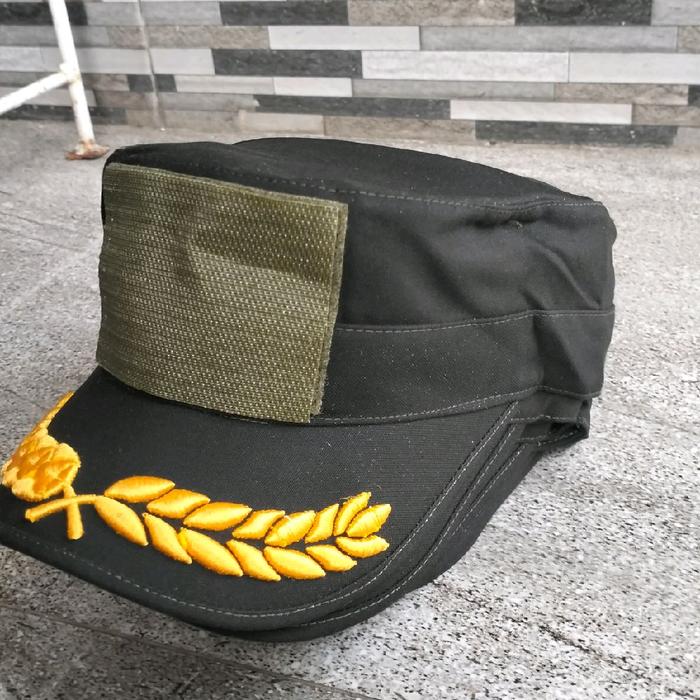 Topi pet PDH pamen TNI AD ori jatah