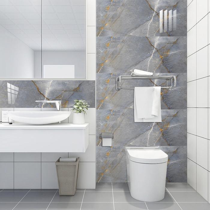 10pc Marble Pattern Tiles Sticker Kitchen Backsplash Waterproof