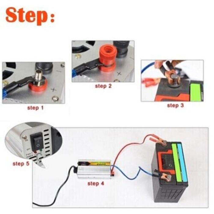Power Car Inverter Power Inverter Voltage Converter Solar Power Parts