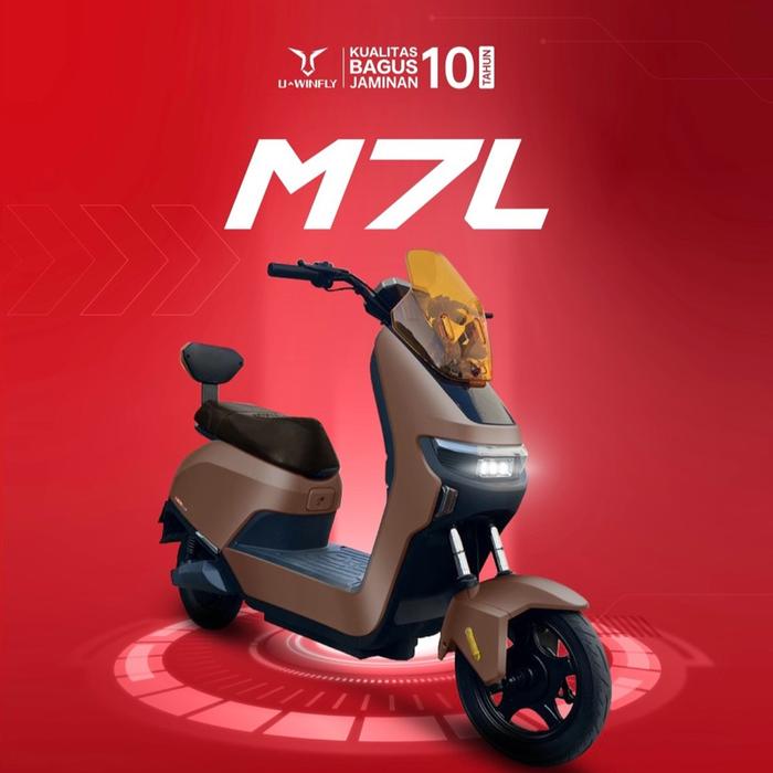 Sepeda Listrik Keren Tipe M70L / Motor Power 600 Watt / Kunci Kontak + Nfc Kontak / Lithium Baterai