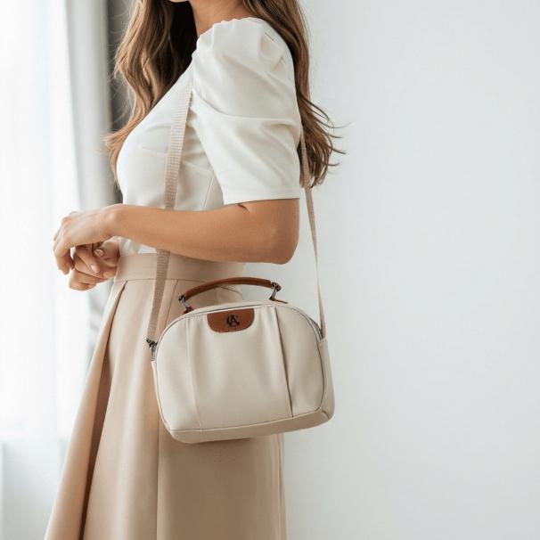 AOLONG SELEMPANG ALINA 5098# - Tas Wanita Terbaru Slingbag Bahan Parasut