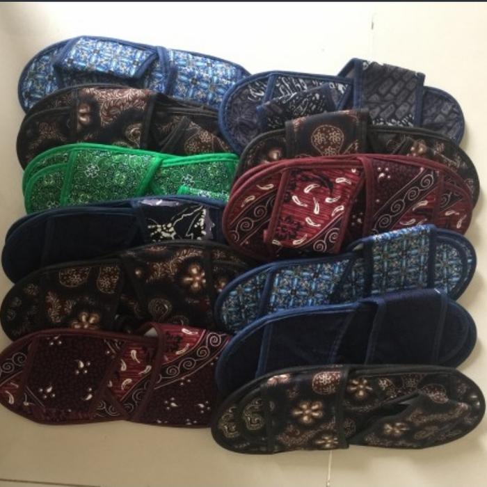 Ready Sandal Hotel Rumah Santai Kantor Sendal Pria Wanita Selop Batik Murah