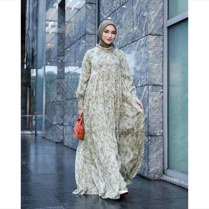 MANDJHA FLORAL CHIC DRESS by Ivan Gunawan/Gamis Premium by Ivan Gunawan