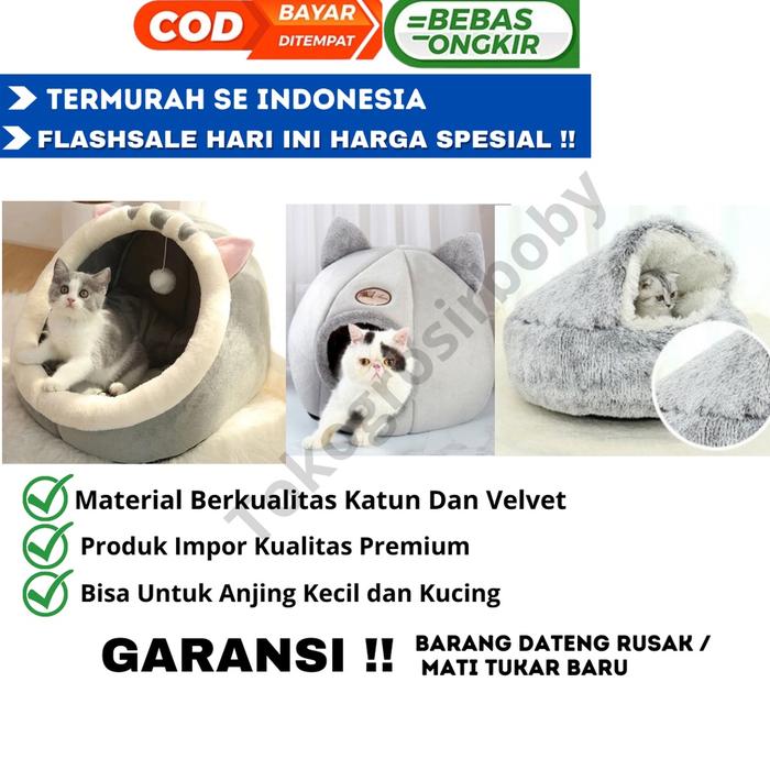 Tempat Tidur Kasur Kucing Ukuran Besar Murah Jumbo