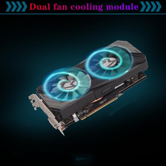 MAXSUN GTX 1650 Super 1650 Terminator 4GB DDR5 Graphic Card 1660 6GB